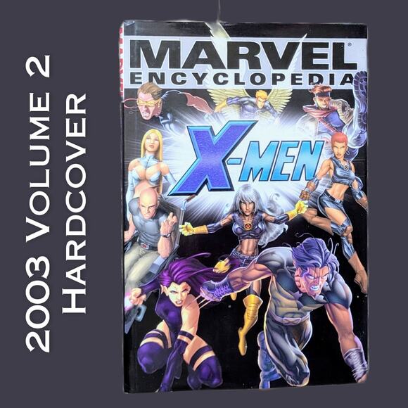 Marvel Encyclopedia X-Men Volume 2, 2003 Hardcover Syd Barney-Hawke EXCELLENT - Picture 1 of 12